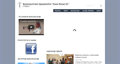 Desktop Screenshot of bogoslovija-ri.hr